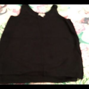 Old Navy light weight sweater knit tank Black XS